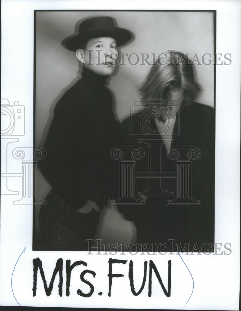 1991, Connie Grauer And Kim Zick Of Mrs. Fun - mjp24803 - Historic Images