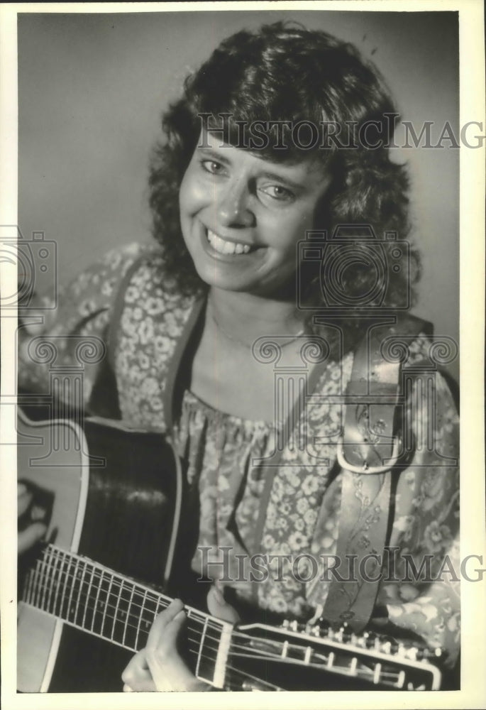 1980 Press Photo Guitarist And Singer Jeanne Morisette - mjp24868 - Historic Images
