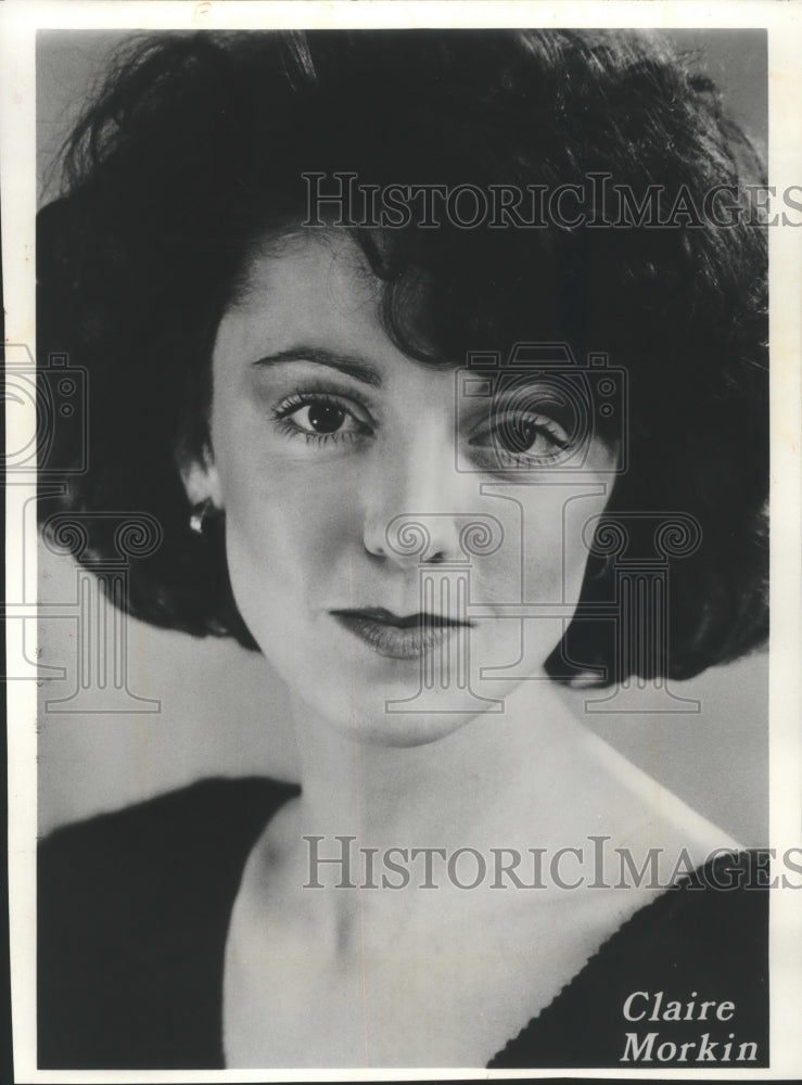 1990 Press Photo Milwaukee Actress Claire Morkin - mjp24870 - Historic Images