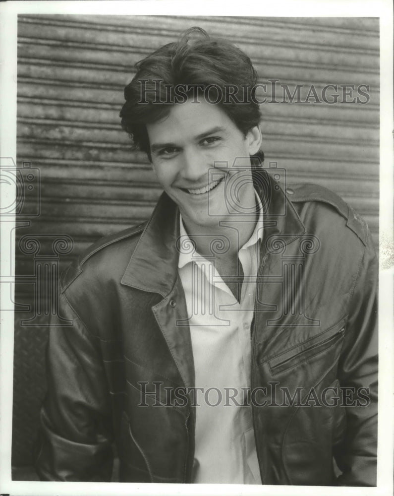 1987 Press Photo D. W. Moffett, actor, United States - mjp24971- Historic Images