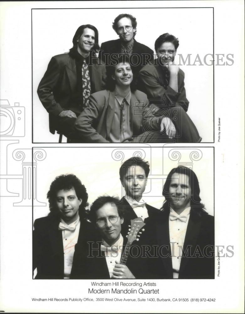 1991 Press Photo Modern Mandolin Quartet - mjp24975 - Historic Images