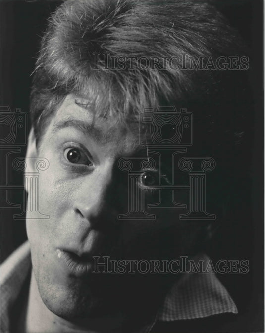 Press Photo Norman Moses, actor in Milwaukee - Historic Images