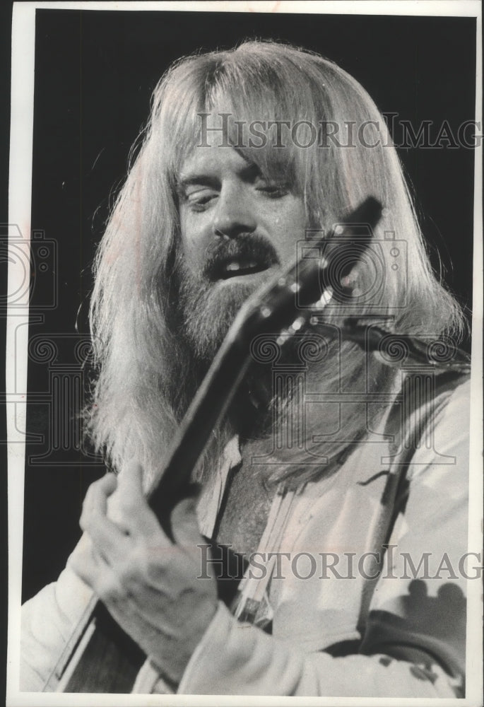 1976 Press Photo Musician Michael Murphey for Album &quot;Flowing Free Forever&quot;-Historic Images