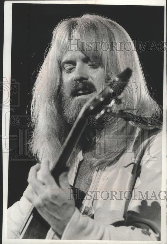 1976 Press Photo Musician Michael Murphey for Album "Flowing Free Forever"-Historic Images