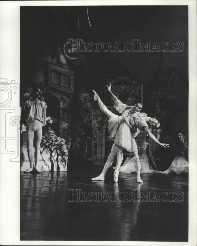 1979 Press Photo Donald Rottinghaus and Lydia Morales in &quot;Coppelia&quot;, Milwaukee - Historic Images