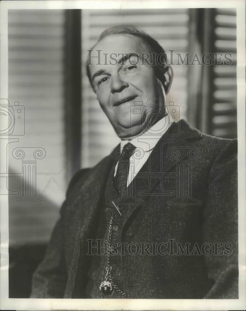 1953 Press Photo Comedian actor Victor Moore in &quot;Medallion Theatre&quot;-Historic Images