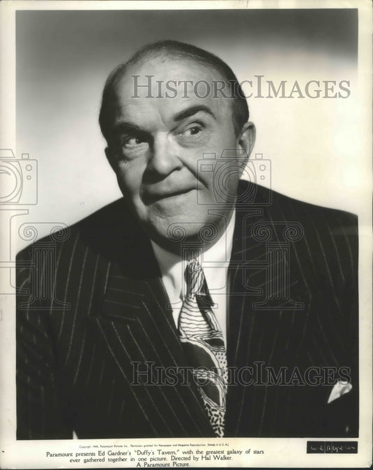 1945, Victor Moore in "Duffy's Tavern" - Historic Images