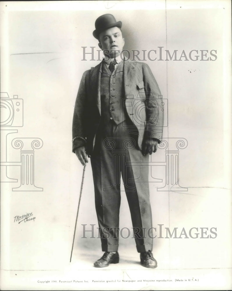 1941, Victor Moore as a youngster in vaudeville - Historic Images