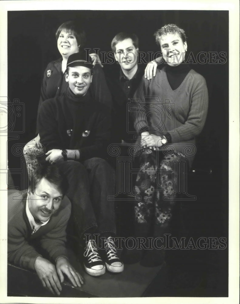 1993, Cast of &quot;You&#39;re a Good Man, Charlie Brown&quot; at Modjeska Theatre - Historic Images