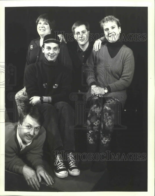 1993, Cast of "You're a Good Man, Charlie Brown" at Modjeska Theatre - Historic Images