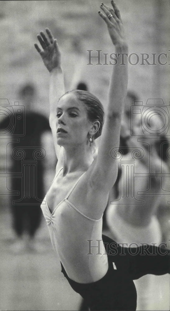 1983 Press Photo Dancer Of The Milwaukee Ballet Company - mjp25326 - Historic Images