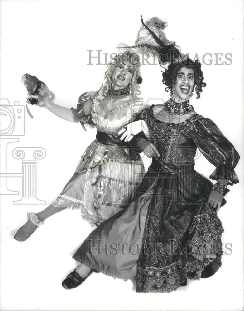 1993 Press Photo Dwight Hutton &amp; Diego Carrasco, Milwaukee Ballet Cinderella - Historic Images