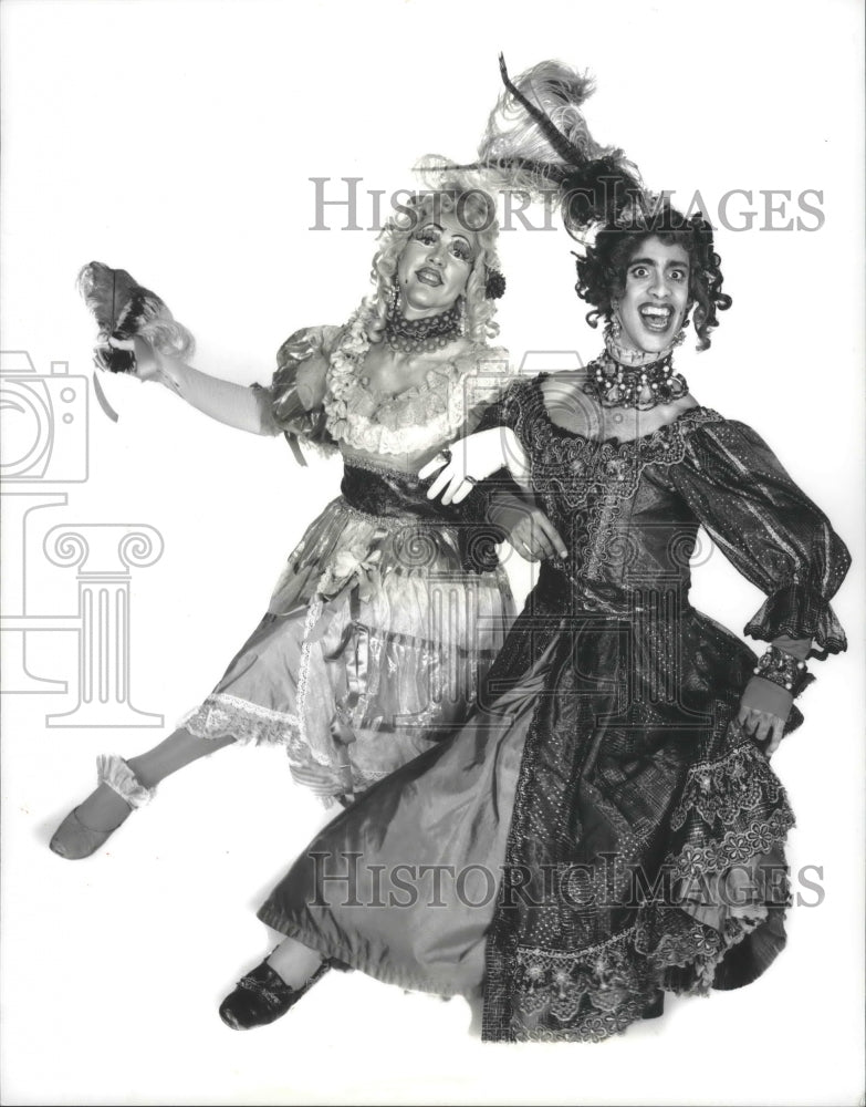 1993 Press Photo Dwight Hutton & Diego Carrasco, Milwaukee Ballet Cinderella - Historic Images