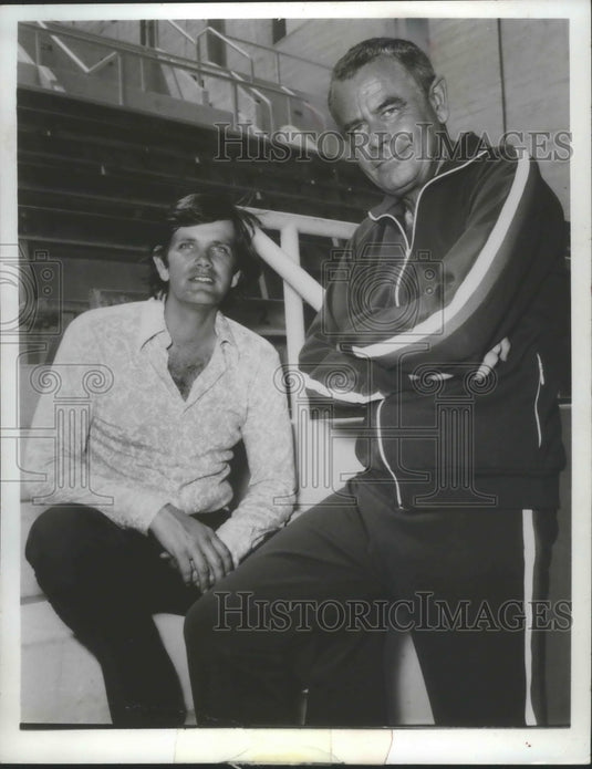 1974, Actor Glenn Ford & son Peter in "Glenn Ford's Summertime USA" - Historic Images
