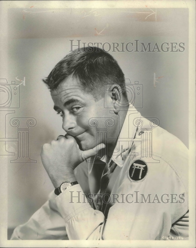 1957, Glenn Ford in &quot;The Teahouse of the August Moon&quot; - Historic Images