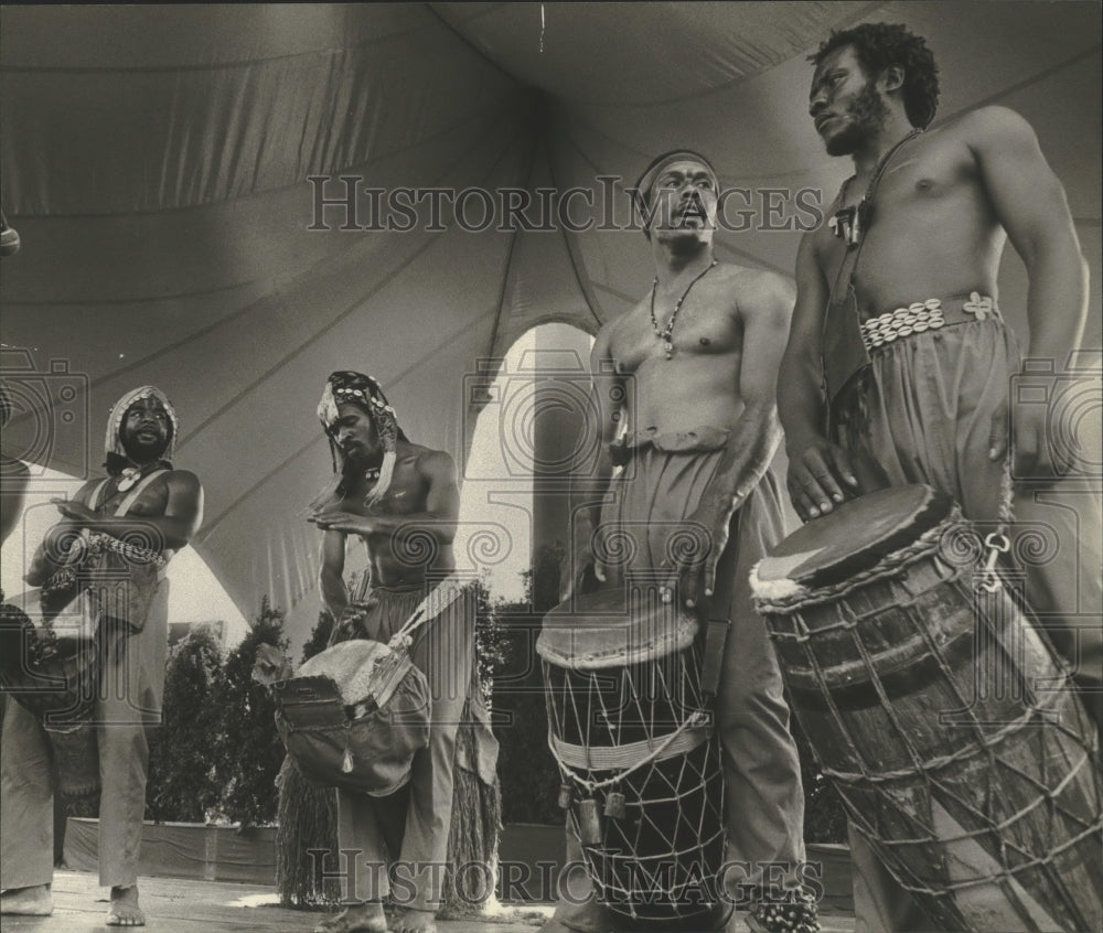 1979 Press Photo Munto Dance Theater performed at the Community Arts Festival-Historic Images