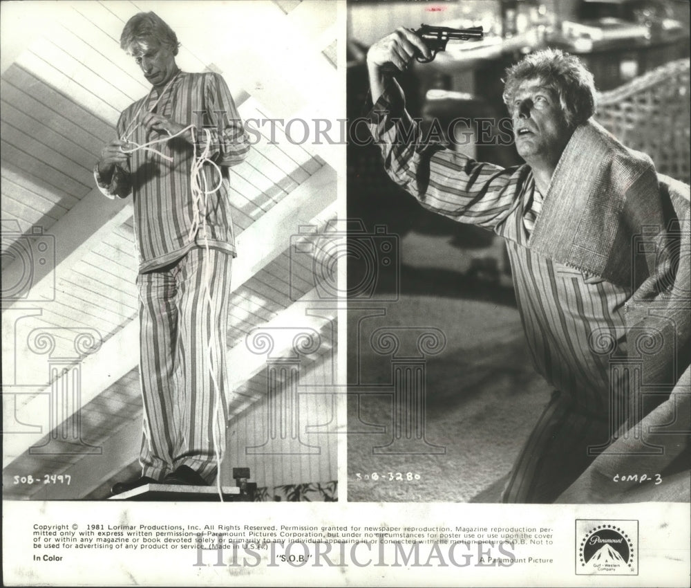 1981, Richard Mulligan in &quot;S.O.B.&quot; - mjp25473 - Historic Images