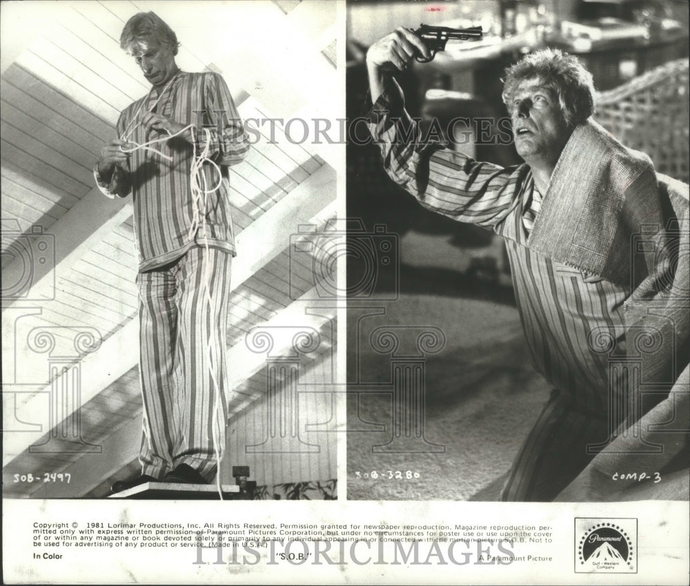 1981, Richard Mulligan in "S.O.B." - mjp25473 - Historic Images