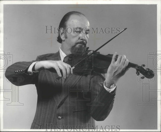 1973, Milwaukee musician Edward Mumm - Historic Images