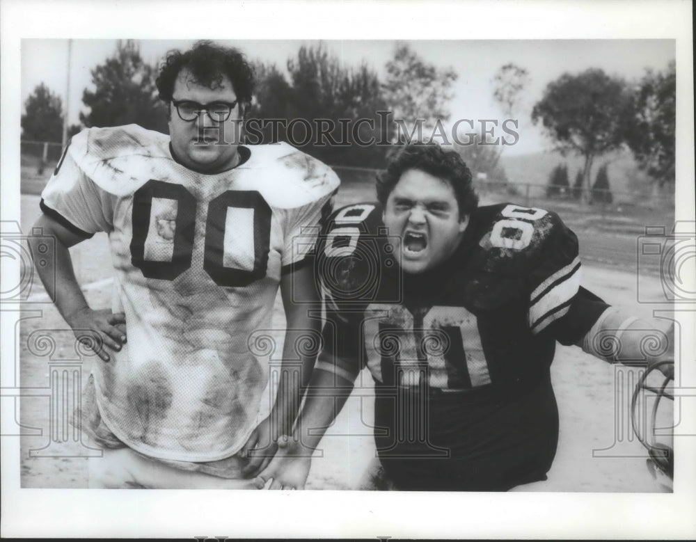 1979 Press Photo Josh Mostel & Stephen Furst in "Delta House" - mjp25489 - Historic Images