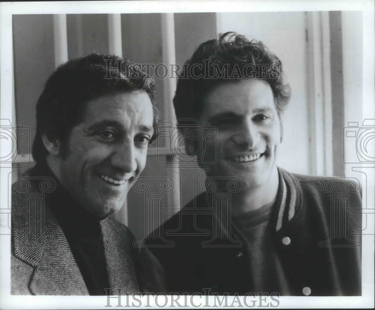 1973, David Toma & actor Tony Musante - Historic Images