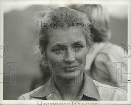 1974 Press Photo Actress Diana Muldaur Stars In NBC's 'The Masai Rebels' - Historic Images