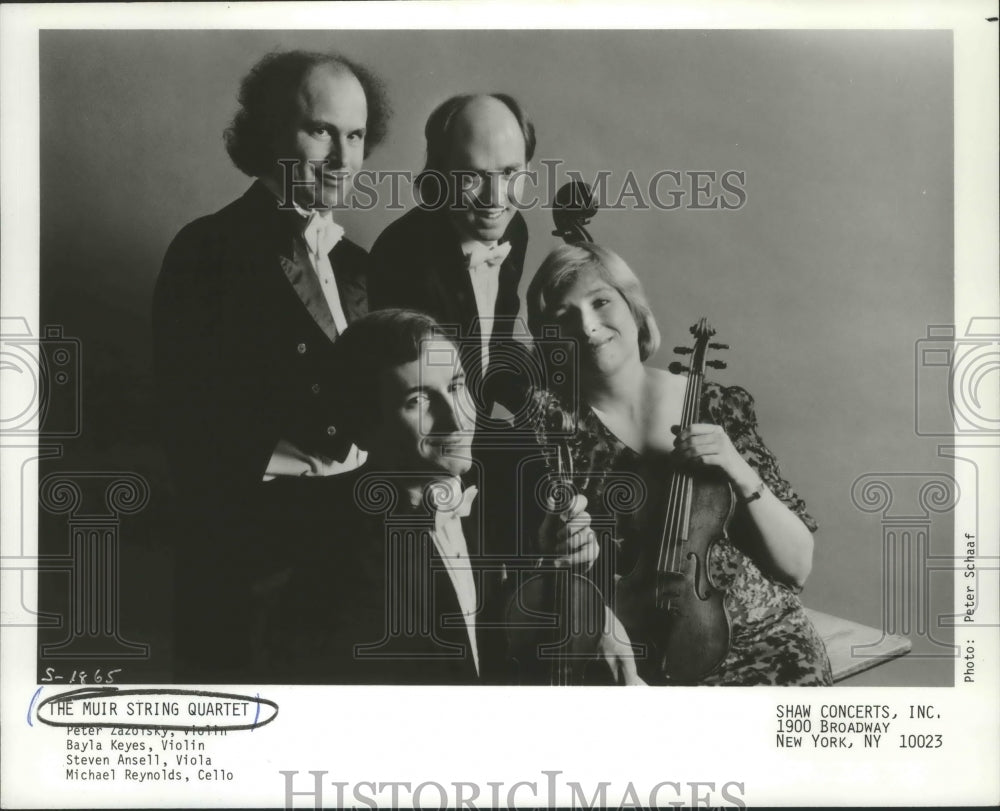 1988, The Muir String Quartet - mjp25532 - Historic Images