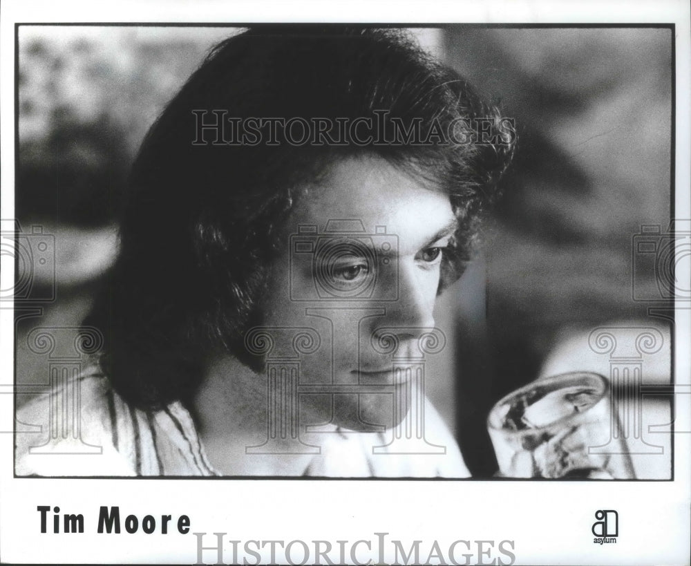1974 Press Photo Songwriter Tim Moore - Historic Images