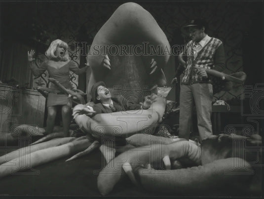 1993 Press Photo The Modjeska Theatre's Production of "Little Shop of Horrors" - Historic Images