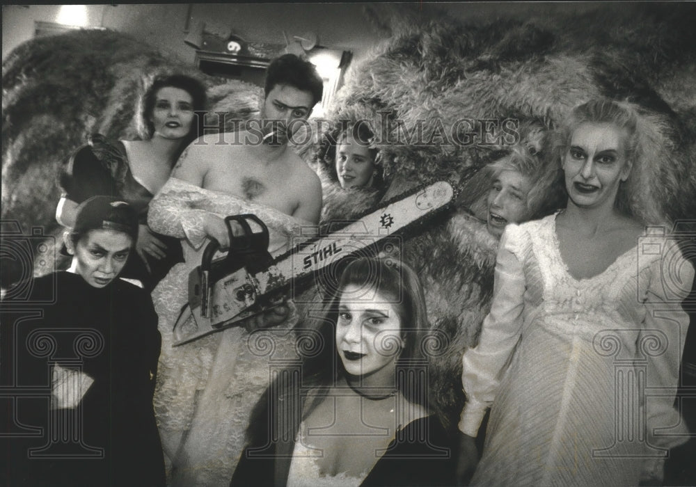 1993 Press Photo Madame Modjeska's Haunted Theatre of Terror in Wisconsin - Historic Images