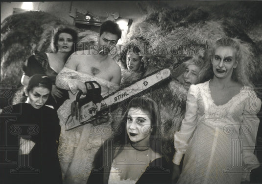 1993 Press Photo Madame Modjeska's Haunted Theatre of Terror in Wisconsin - Historic Images