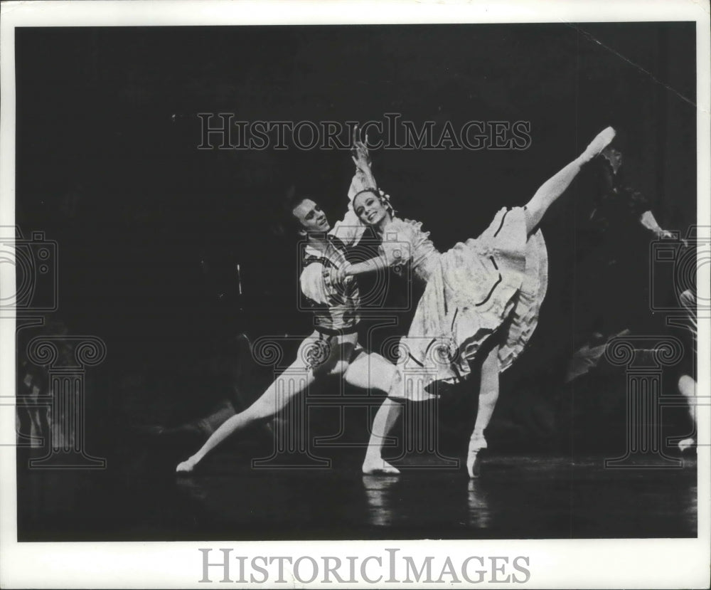 1979, Jim Sutton &amp; Susan O&#39;Leary perform in &quot;Coppelia&quot; - mjp25649 - Historic Images