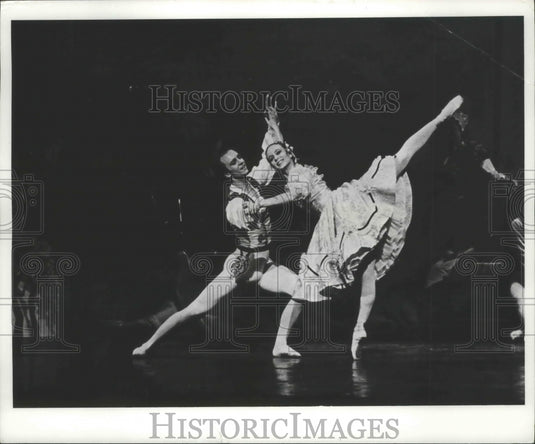 1979, Jim Sutton & Susan O'Leary perform in "Coppelia" - mjp25649 - Historic Images