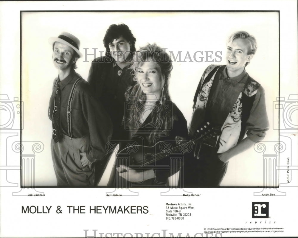 1992 Press Photo Molly and The Haymakers to perform at Milwaukee's festival - Historic Images