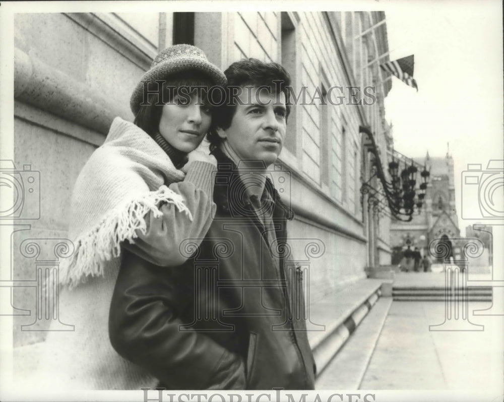 1982 Press Photo James Naughton and Lori Cardille appear in &quot;Parole&quot; - mjp25733 - Historic Images