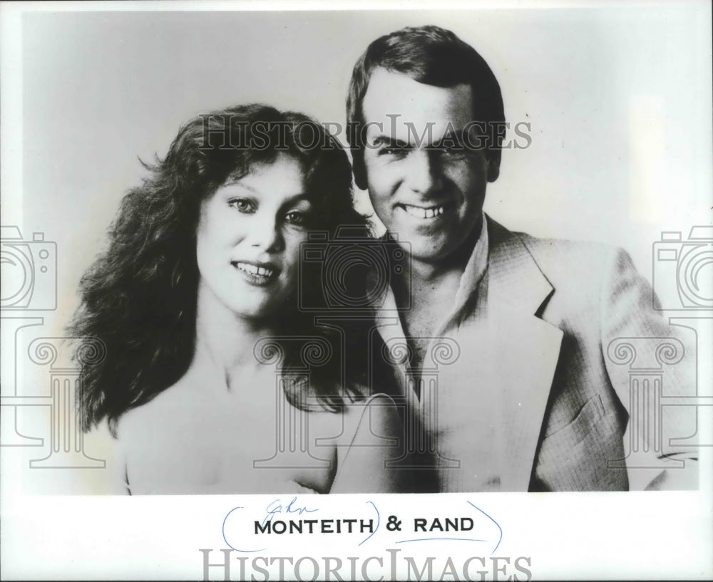 Press Photo John Monteith &amp; Rand....&quot;Rand-Let&#39;s Go!&quot; - Historic Images