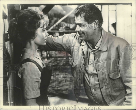 1965, Actor Glenn Ford & other - Historic Images