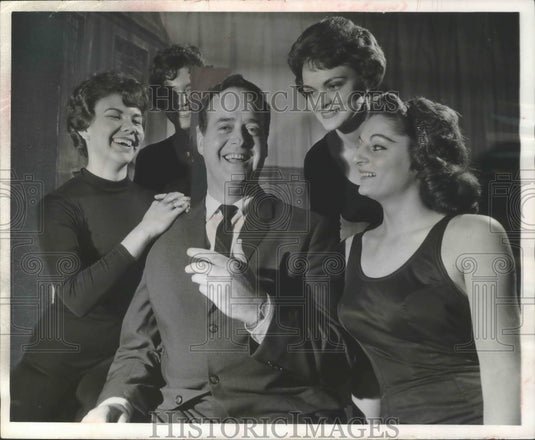 1962, Marvin Moran and others in "Mlle Modiste" - Historic Images