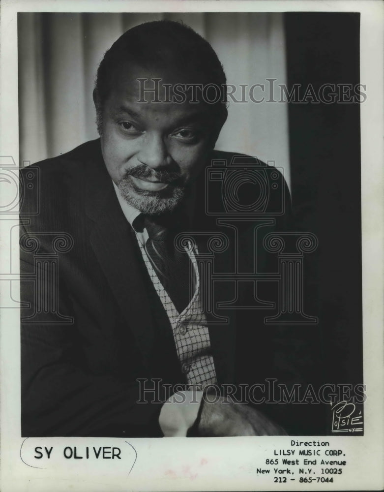 1973, Musician Sy Oliver - Historic Images