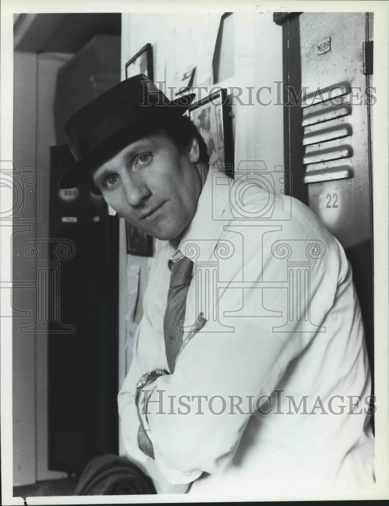 1986 Press Photo Ed O'Neill as Popeye Doyle in "Popeye Doyle" on NBC-TV - Historic Images
