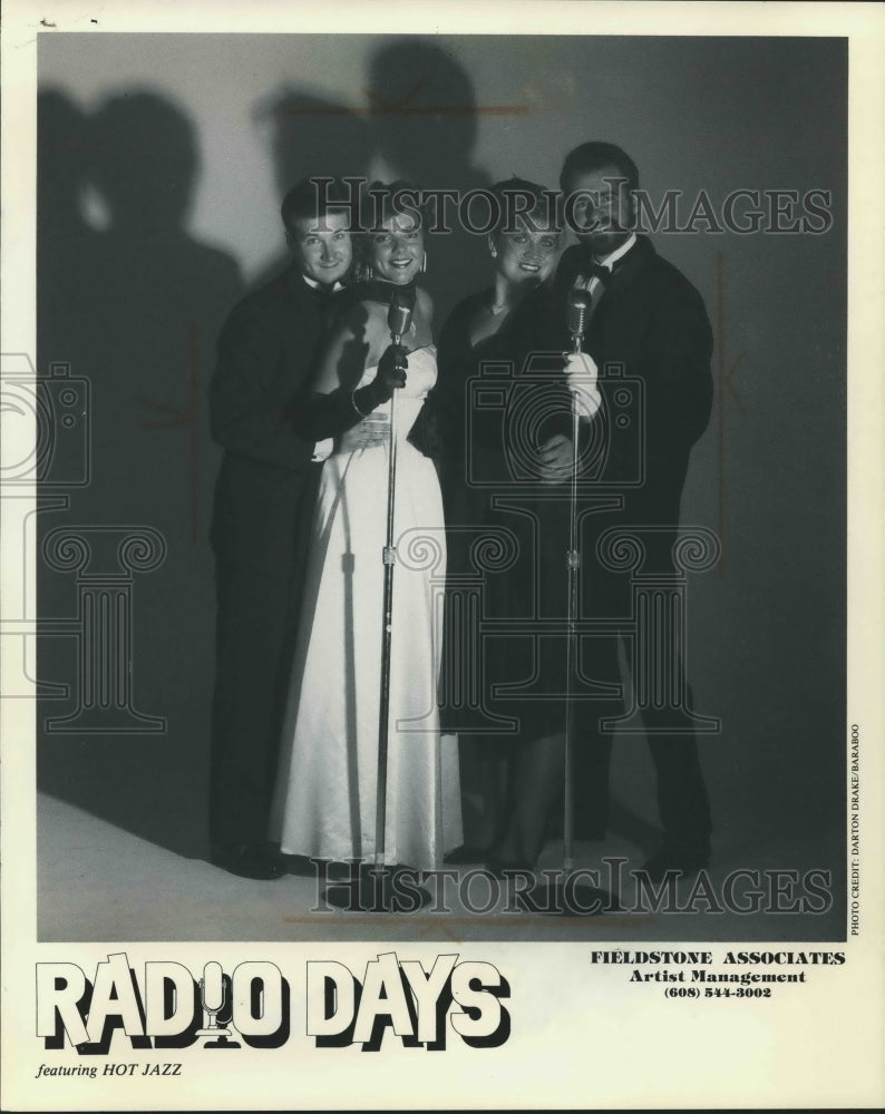 1992 Press Photo "Radio Days" featuring Hot Jazz - mjp25935 - Historic Images