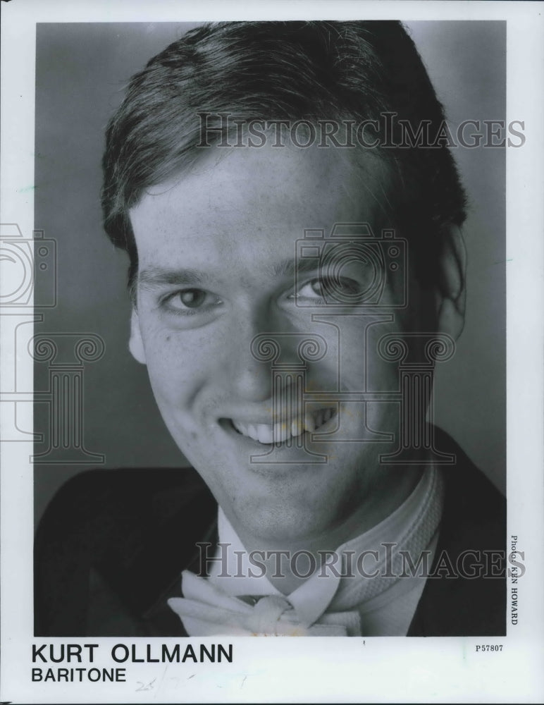 1988, Baritone Kurt Ollman - mjp25948 - Historic Images