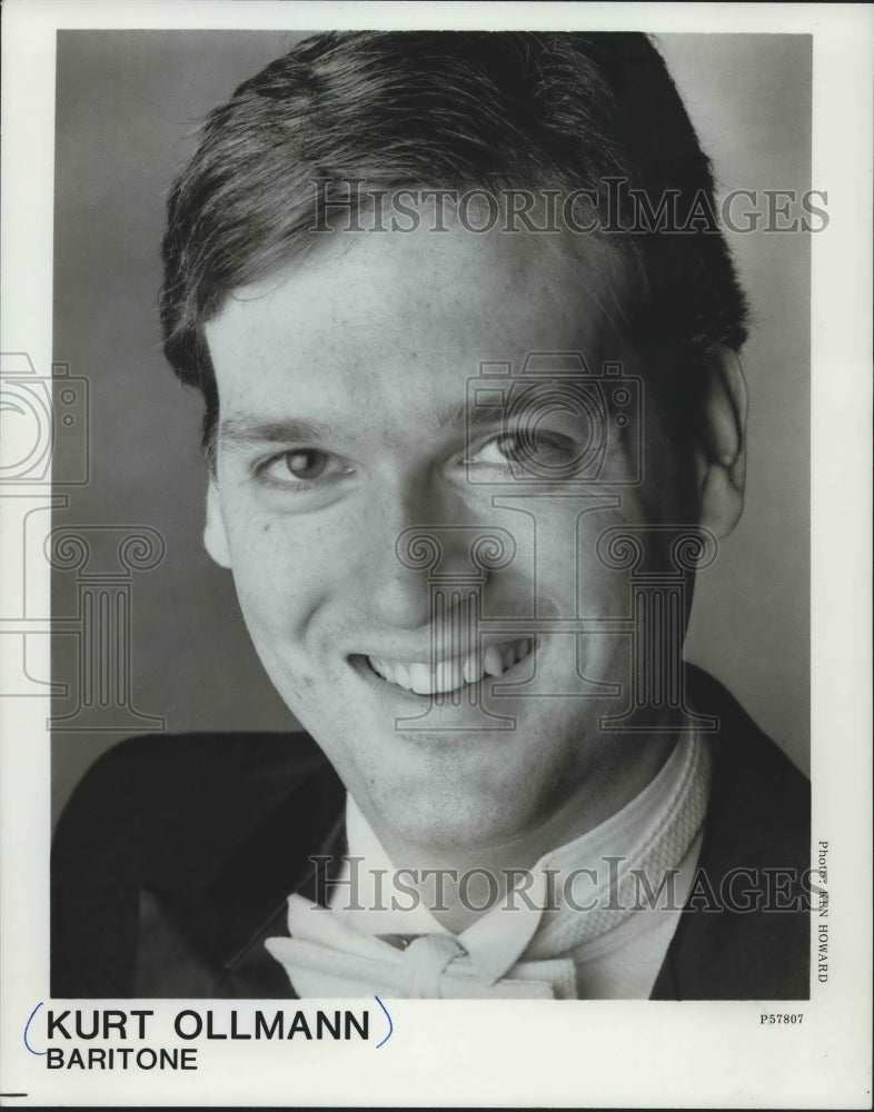 1984, Baritone Kurt Ollmann - mjp25950 - Historic Images