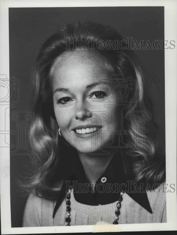1976 Press Photo Margaret Osmer, ABC News Correspondent, &quot;Good Morning America&quot; - Historic Images