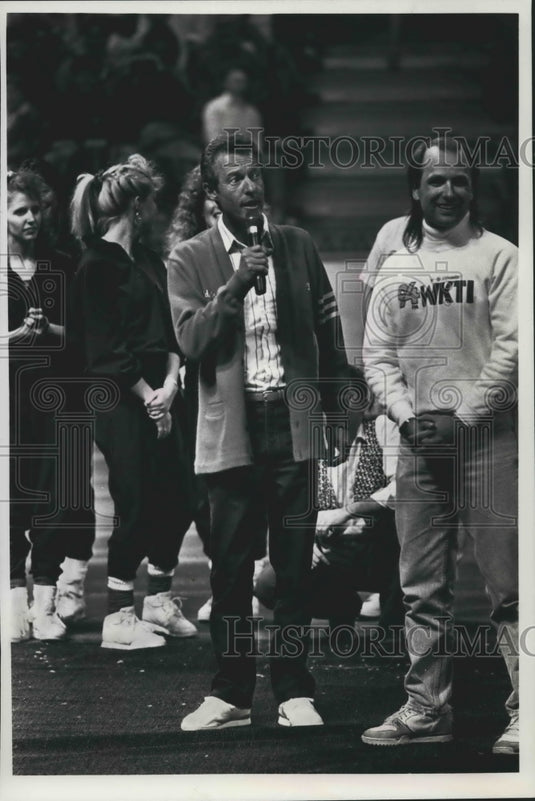 1990, Actor Ken Osmond and others - mjp26012 - Historic Images
