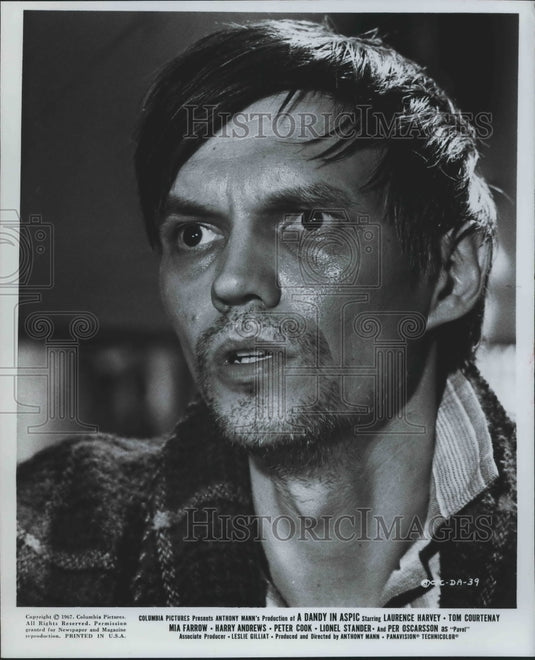 1967, Per Oscarson in "A Dandy In Aspic" - Historic Images