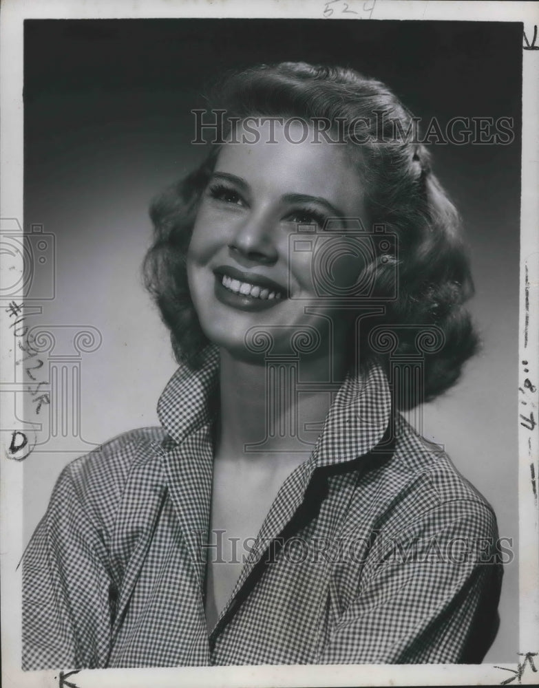1954 Press Photo Actress Betsy Palmer - Historic Images