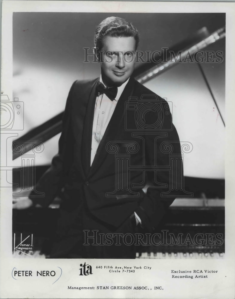 1965, RCA Victor Recording Artist Peter Nero - Historic Images