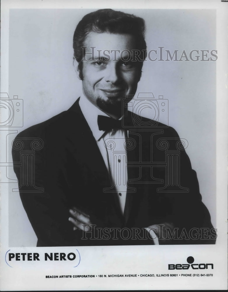 1970, Peter Nero, professional pianist. - Historic Images