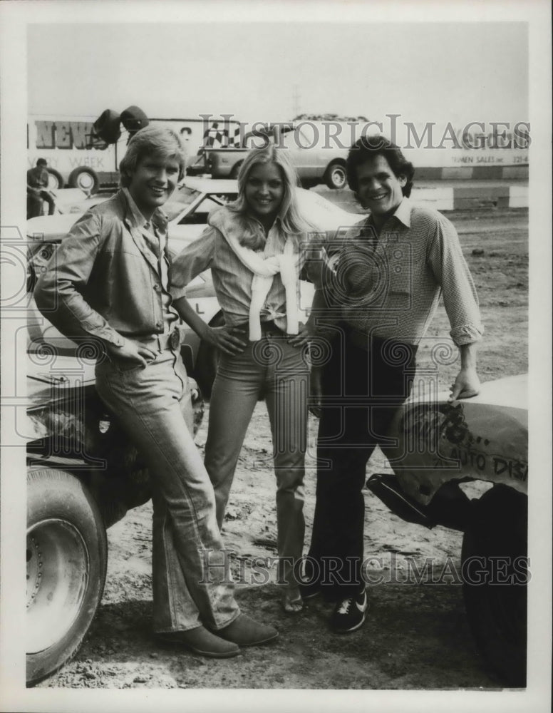 1979 Press Photo Steven Hanks, Michelle Pfeiffer & other in "B.A.D. Cats" - Historic Images